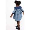 Grace Baby Dress, Denim - Dresses - 4