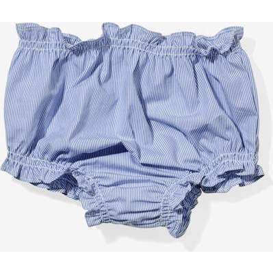 Diana Dress, Blue Pinstripe - Dresses - 3