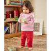Edward Baby T-Shirt, Rose Stripe - T-Shirts - 3