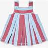 Daisy Baby Dress, Cherry Stripe - Dresses - 2