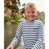 Edward T-Shirt, Navy Stripe - T-Shirts - 4