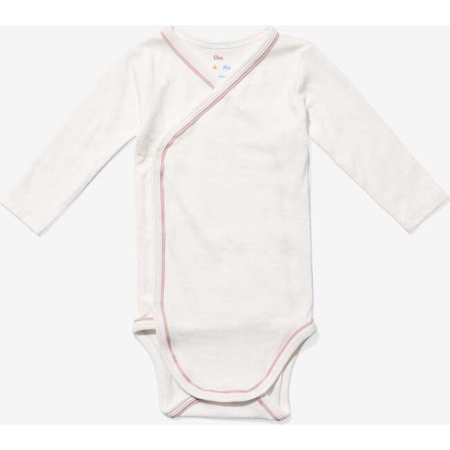 Crossbody One-piece, Pink Piping