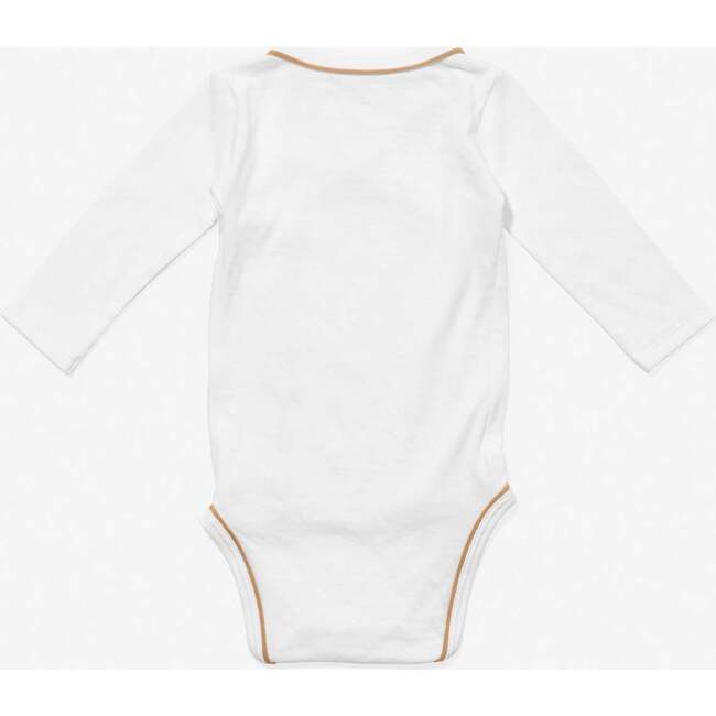 Crossbody One-piece, Camel Piping - Rompers - 2