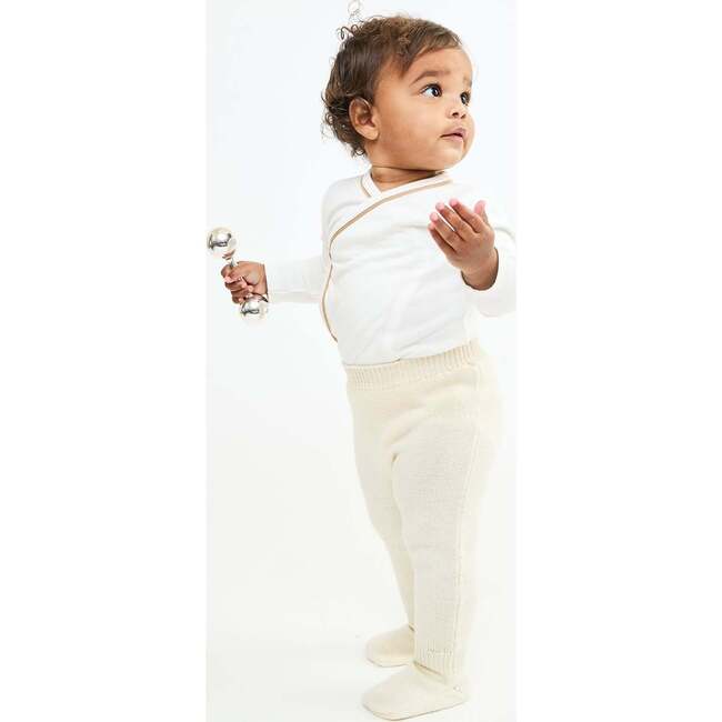 Crossbody One-piece, Camel Piping - Rompers - 3