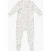 Marley Zip Footie, Blue Star - Footie Pajamas - 1 - thumbnail