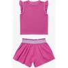 Bea Short Set, Bougainvillea - Shorts - 2