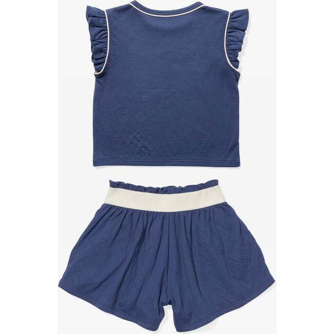 Bea Short Set, Navy - Shorts - 2