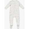 Marley Zip Footie, Blue Star - Footie Pajamas - 2