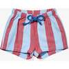 Bingo Baby Short, Cherry Stripe - Shorts - 1 - thumbnail