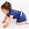 Bea Baby Short Set, Navy - Shorts - 3