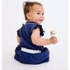 Bea Baby Short Set, Navy - Shorts - 5