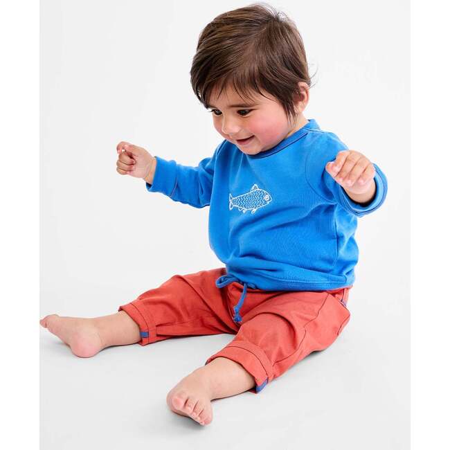 Bowie Baby Pant, Tomato - Pants - 5