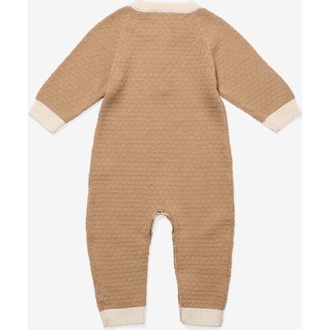Archie Jumpsuit, Camel - Rompers - 2