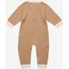 Archie Jumpsuit, Camel - Rompers - 2