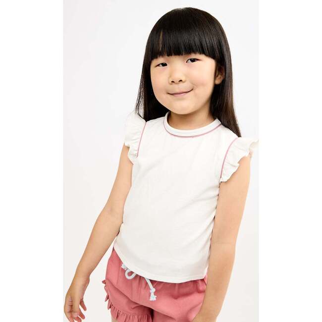 Adrian Shirt, Rose Piping - Shirts - 3
