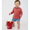 Bailey Baby Short, Dusty Blue - Shorts - 4