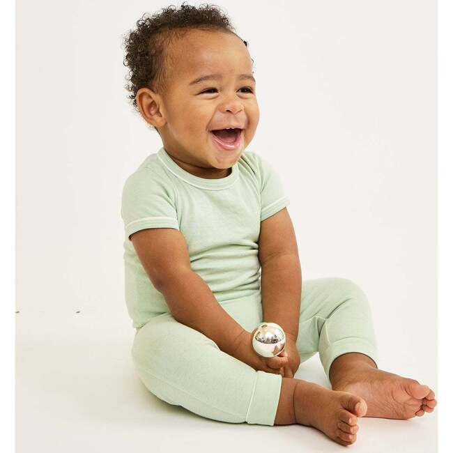 Andy Baby Legging, Sea Glass - Leggings - 3