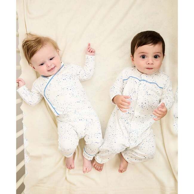 Andy Baby Legging, Blue Star - Leggings - 3