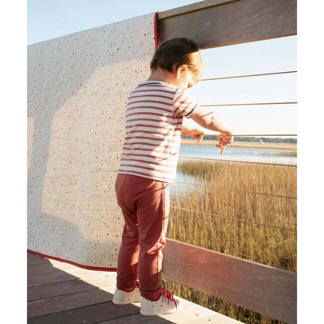 Andy Baby Legging, Nautical Red - Leggings - 6