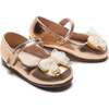 Charlotte Ribbon Flats, Champagne - Mary Janes - 1 - thumbnail
