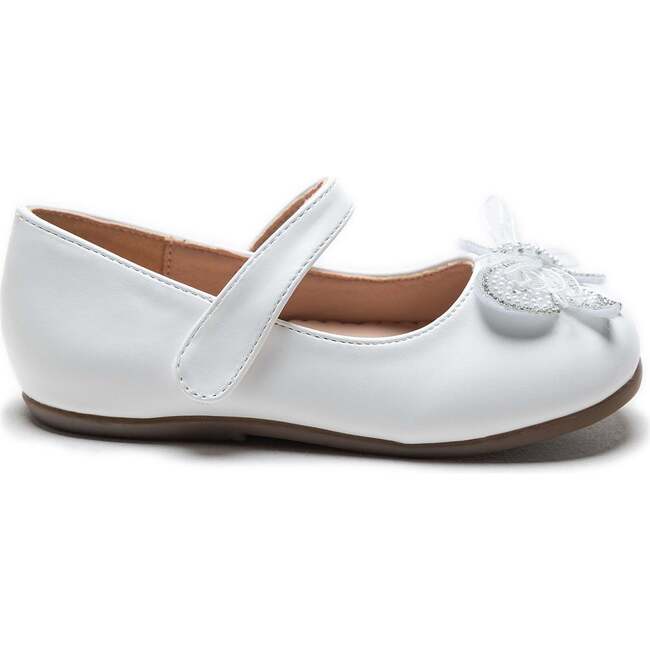 Charlotte Ribbon Flats, White - Mary Janes - 2