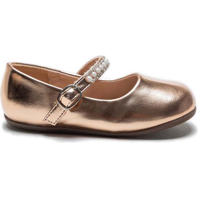 Margot Pearl Band Flats, Champagne - Mary Janes - 2