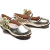 Yasmine Blooming Flats, Gold - Mary Janes - 1 - thumbnail