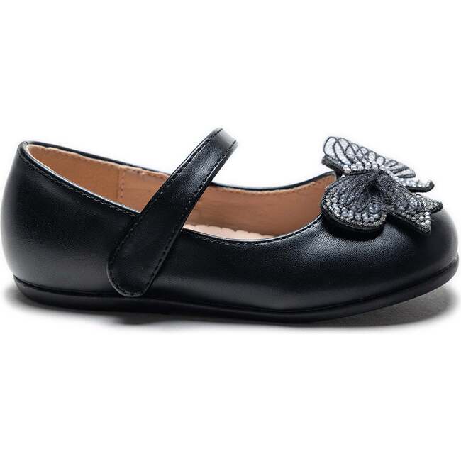 Charlotte Ribbon Flats, Black - Mary Janes - 2