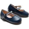 Margot Pearl Band Flats, Navy - Mary Janes - 3