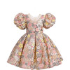 Blossom Lamore Dress, Champagne - Dresses - 1 - thumbnail