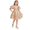 Blossom Lamore Dress, Champagne - Dresses - 2
