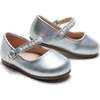 Margot Pearl Band Flats, Silver - Mary Janes - 3