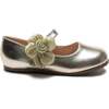 Yasmine Blooming Flats, Gold - Mary Janes - 3