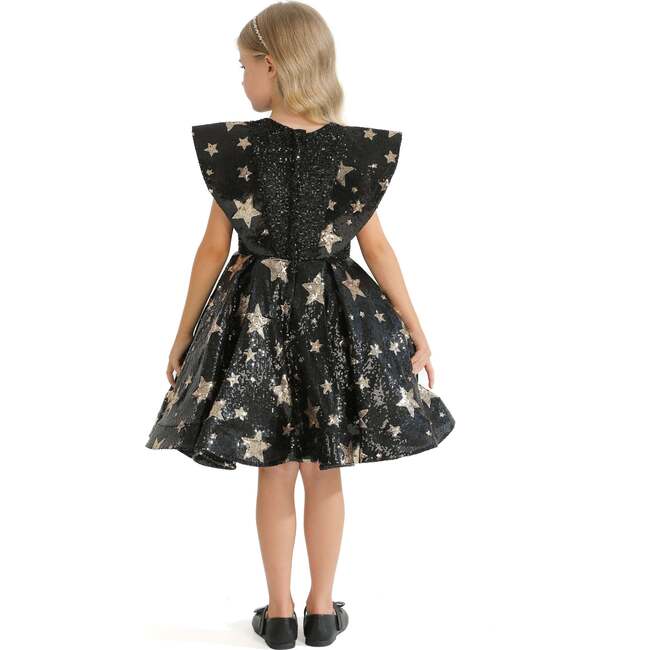 Starlit Rivior Dress, Black - Dresses - 3