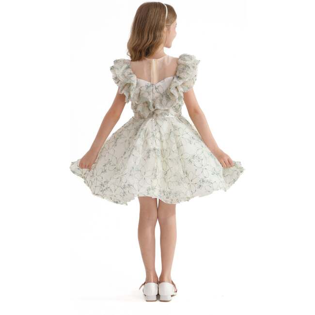 Floral Honeydale Dress, Green - Dresses - 5