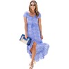 Prita Dress, Royal - Dresses - 1 - thumbnail