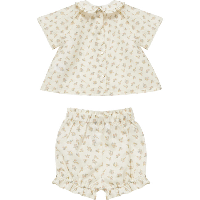 Vienna Set, Cream Flower - Mixed Apparel Set - 2