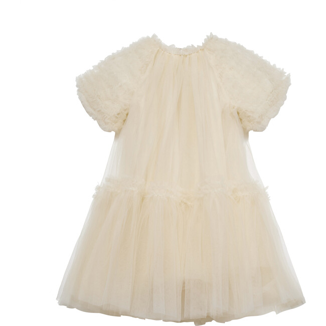 Frida Dress, Cream - Dresses - 1
