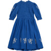 Emmanuelle Dress, Blue - Dresses - 1 - thumbnail