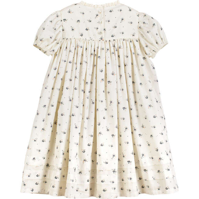 Silvia Dress, Blue Flower - Dresses - 2