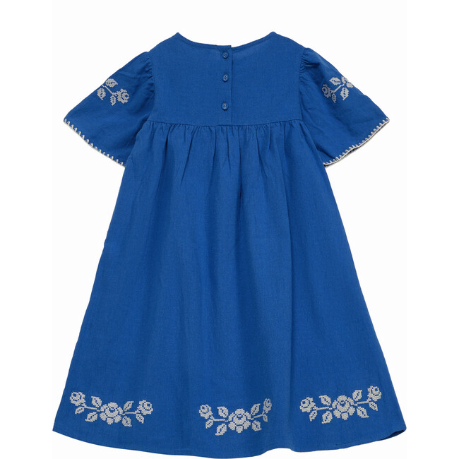 Leonidas Dress, Blue - Dresses - 2