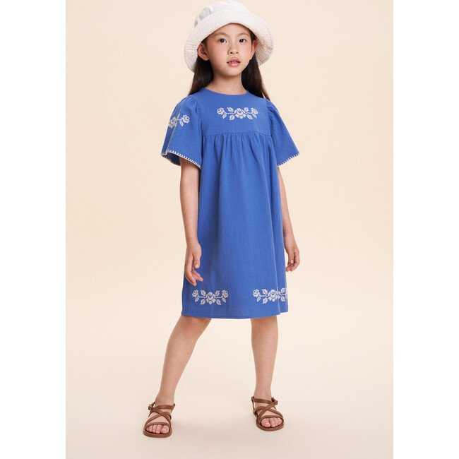 Leonidas Dress, Blue - Dresses - 3