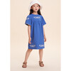 Leonidas Dress, Blue - Dresses - 3