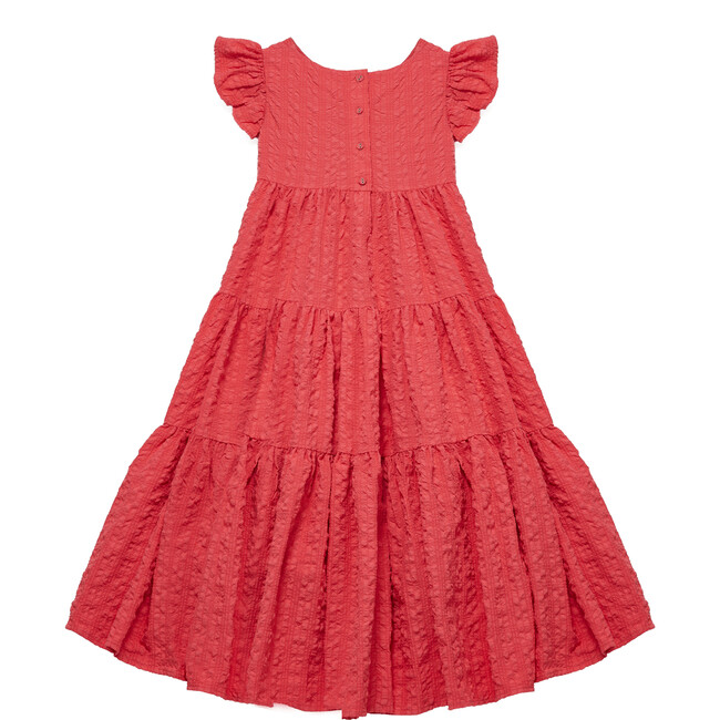 Tulip Dress, Coral - Dresses - 2