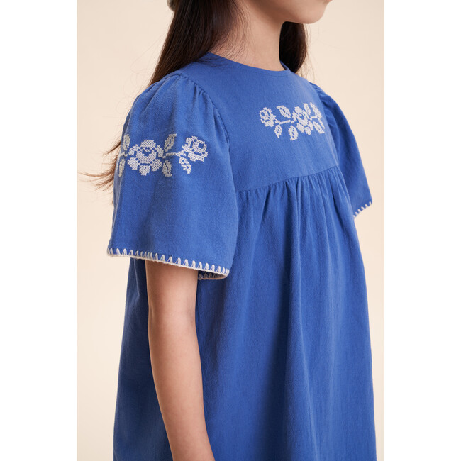 Leonidas Dress, Blue - Dresses - 4