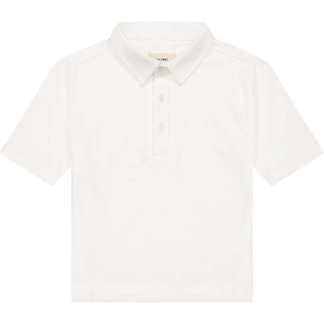 SS Polo Shirt Boy, White Boy