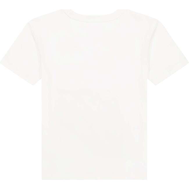 Short Sleeve Tee Toddler Girl, White - T-Shirts - 2