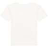 Short Sleeve Tee Toddler Girl, White - T-Shirts - 2