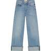 Lily Wide Leg Girl, Ridge Cuffed - Jeans - 1 - thumbnail