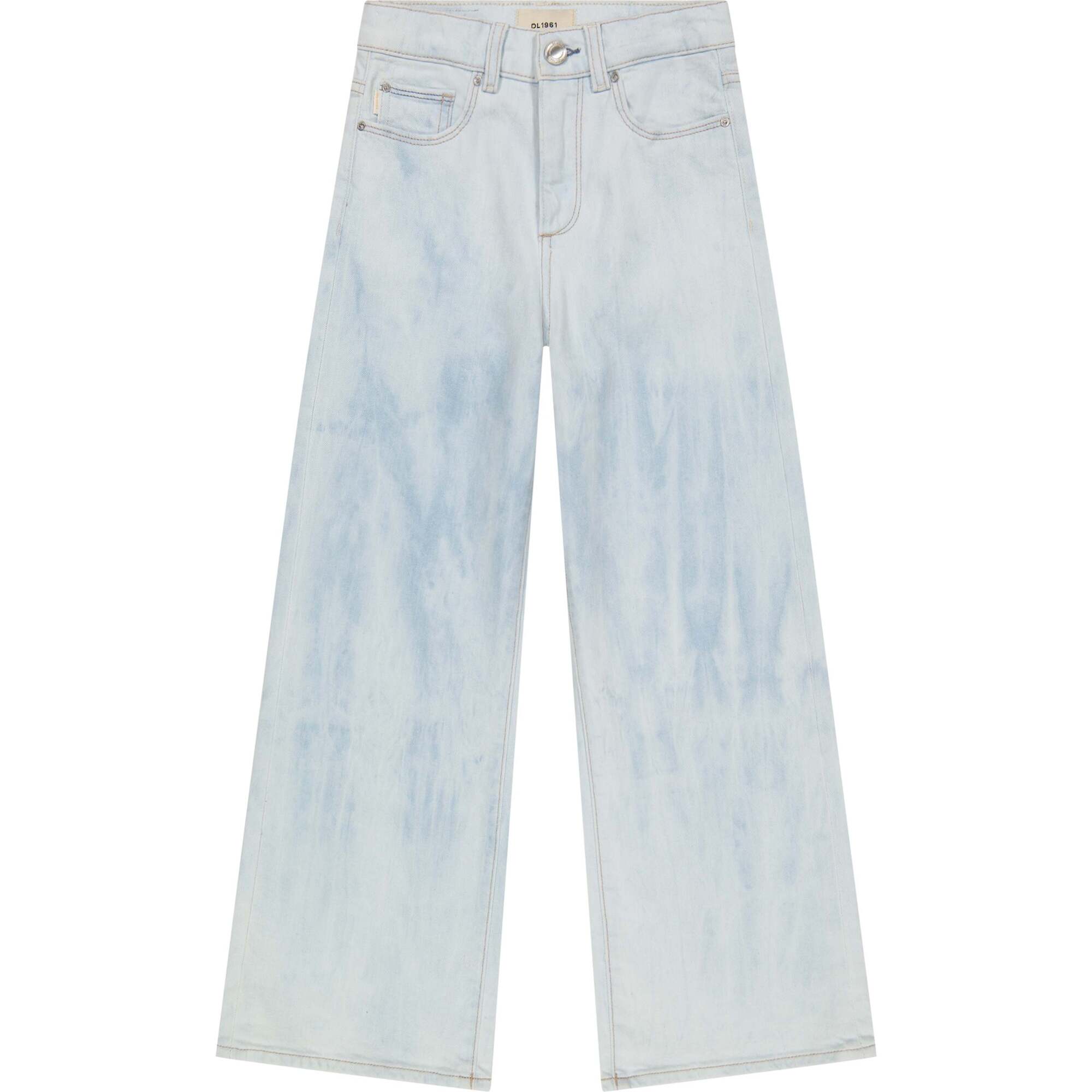 Lily Wide Leg Girl, Light Tide - Jeans - 1